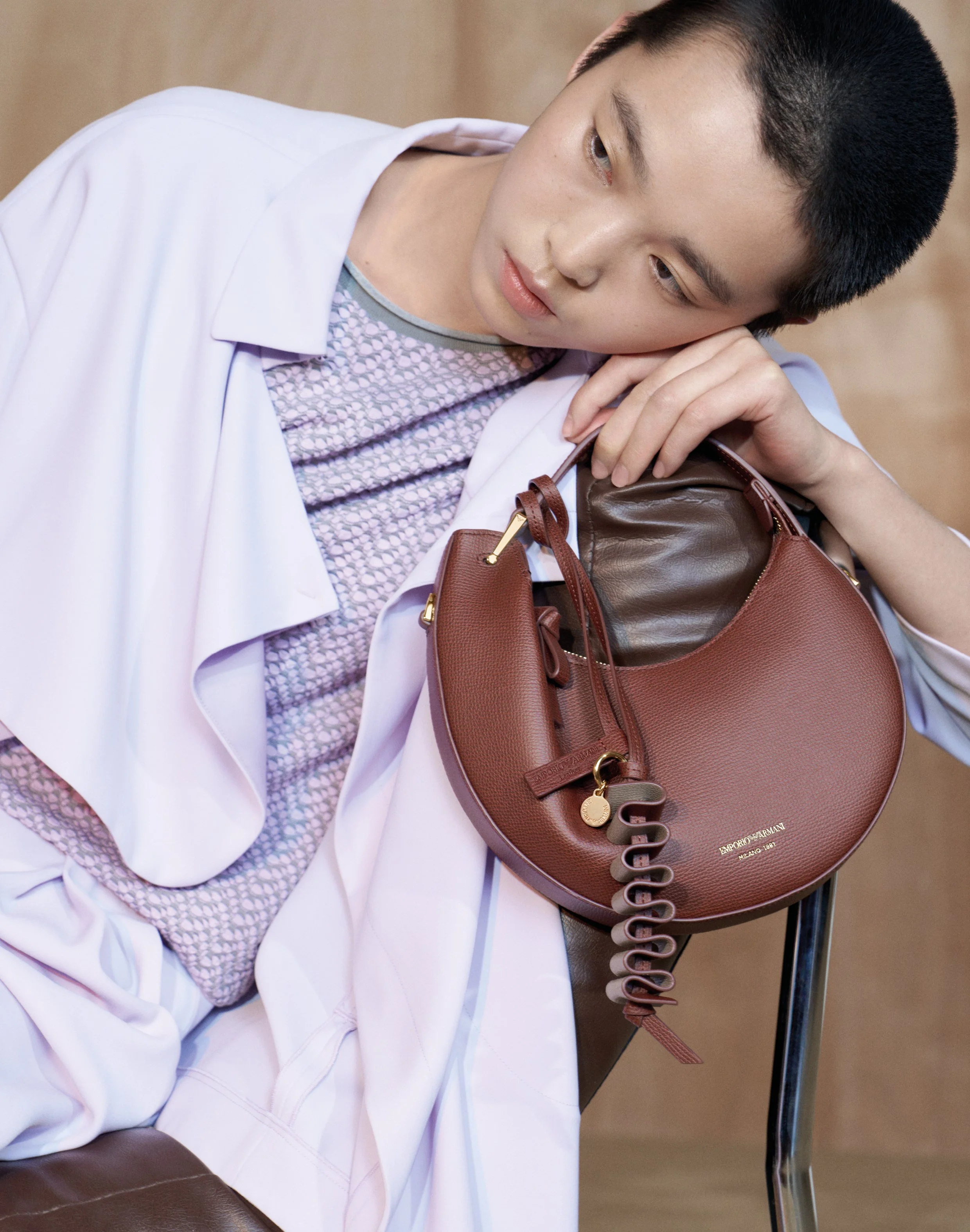 EMPORIO ARMANI'S '1981' TRANSLATES THE ART OF ORIGAMI INTO